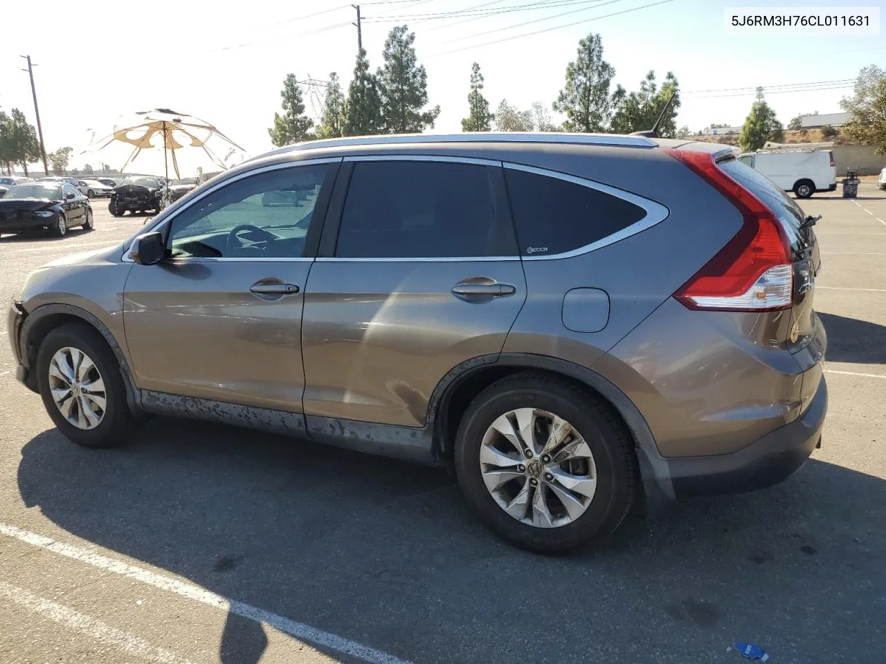 2012 Honda Cr-V Exl VIN: 5J6RM3H76CL011631 Lot: 78105974