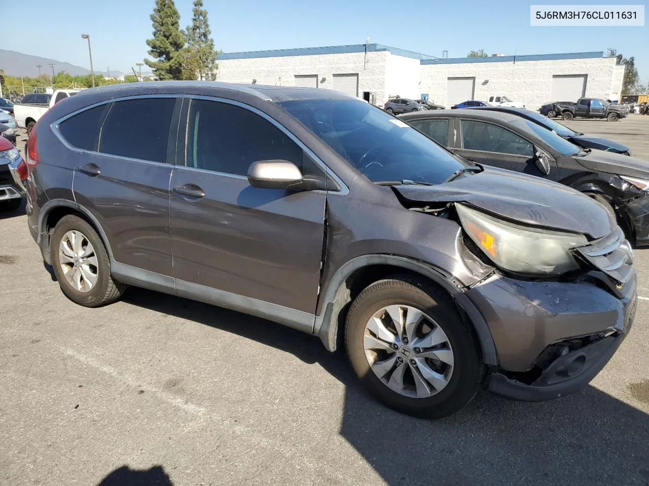 2012 Honda Cr-V Exl VIN: 5J6RM3H76CL011631 Lot: 78105974