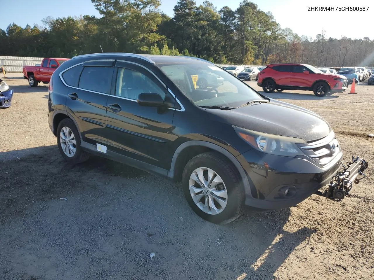 2012 Honda Cr-V Exl VIN: 2HKRM4H75CH600587 Lot: 78134374