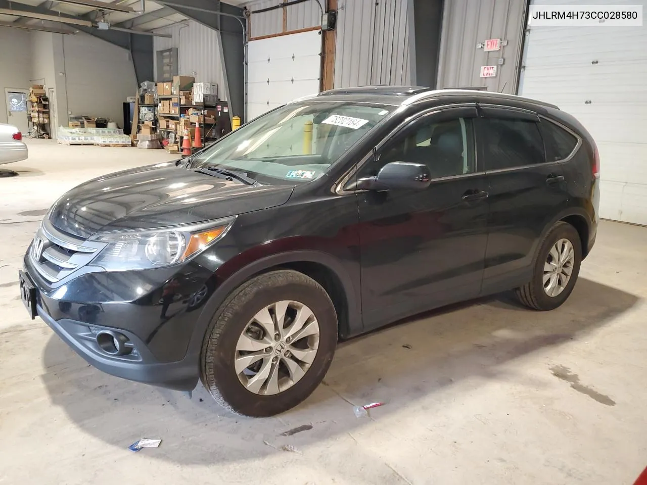 2012 Honda Cr-V Exl VIN: JHLRM4H73CC028580 Lot: 78202184