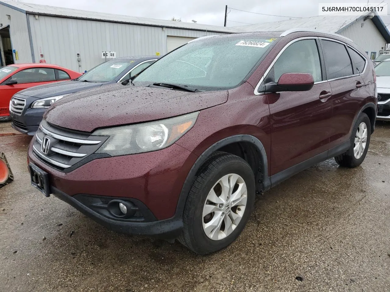 2012 Honda Cr-V Exl VIN: 5J6RM4H70CL045117 Lot: 78260824