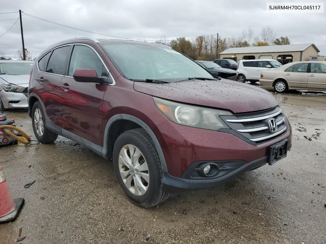 2012 Honda Cr-V Exl VIN: 5J6RM4H70CL045117 Lot: 78260824