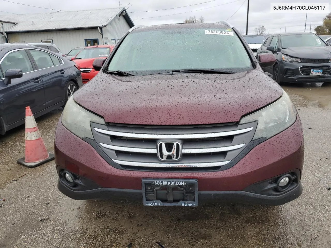 2012 Honda Cr-V Exl VIN: 5J6RM4H70CL045117 Lot: 78260824