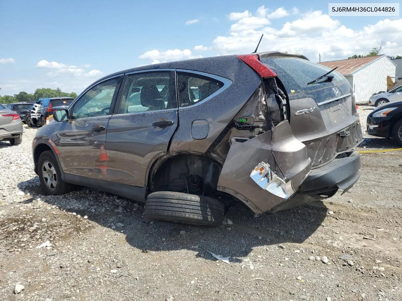 2012 Honda Cr-V Lx VIN: 5J6RM4H36CL044826 Lot: 78369824