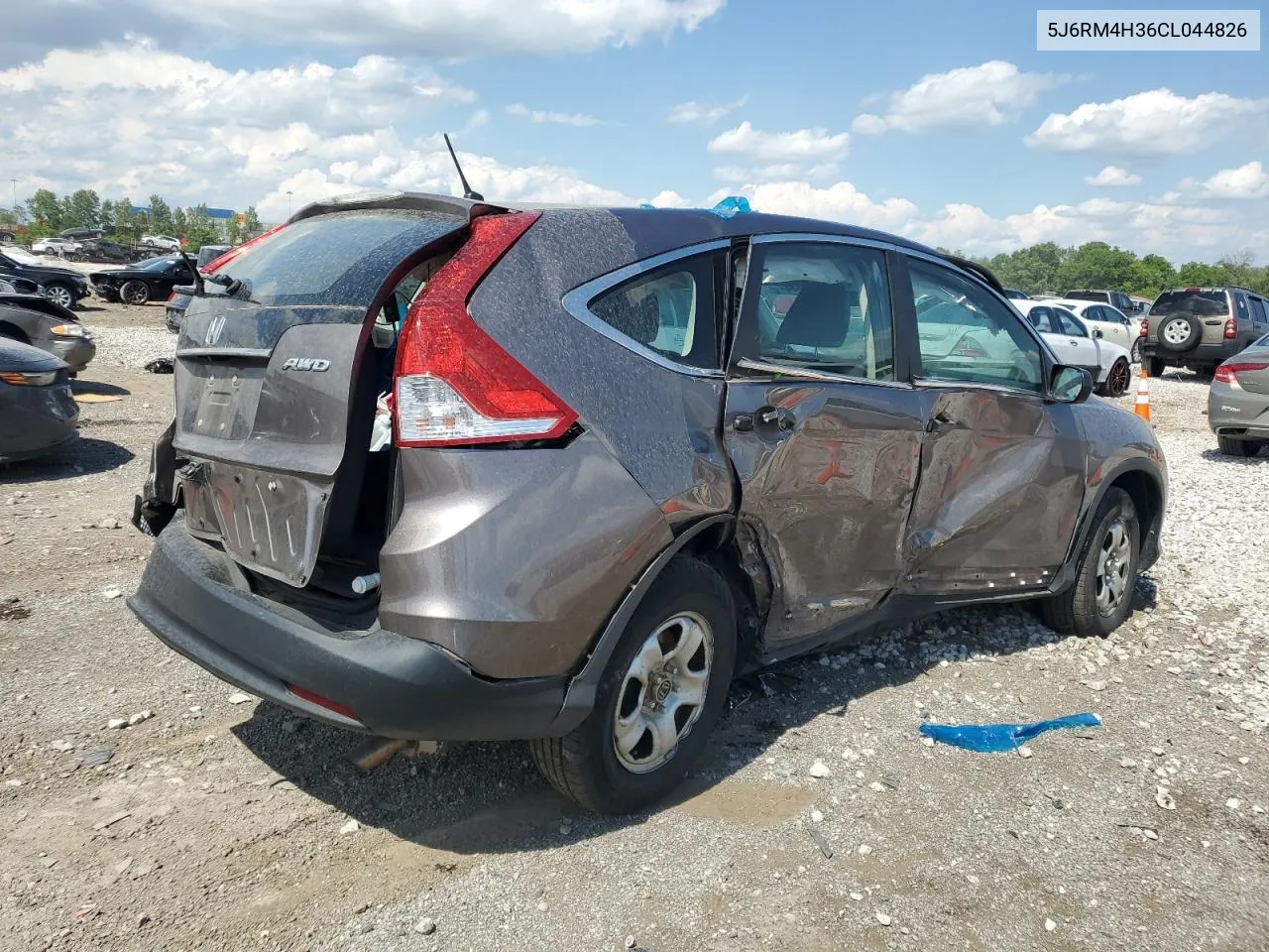 2012 Honda Cr-V Lx VIN: 5J6RM4H36CL044826 Lot: 78369824