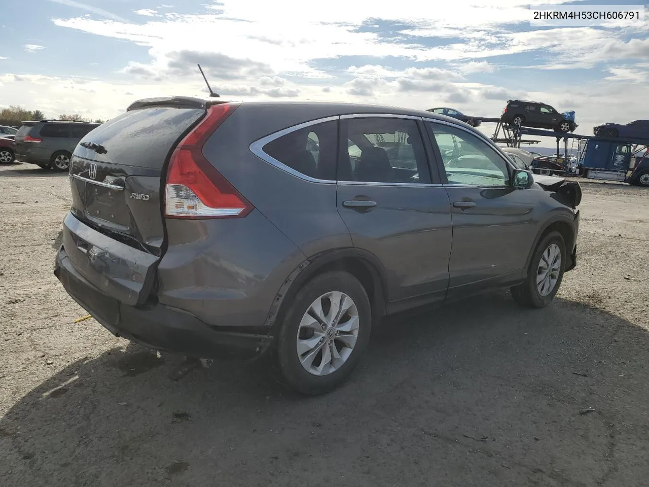 2012 Honda Cr-V Ex VIN: 2HKRM4H53CH606791 Lot: 78451114