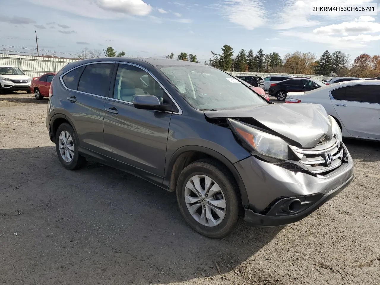 2012 Honda Cr-V Ex VIN: 2HKRM4H53CH606791 Lot: 78451114