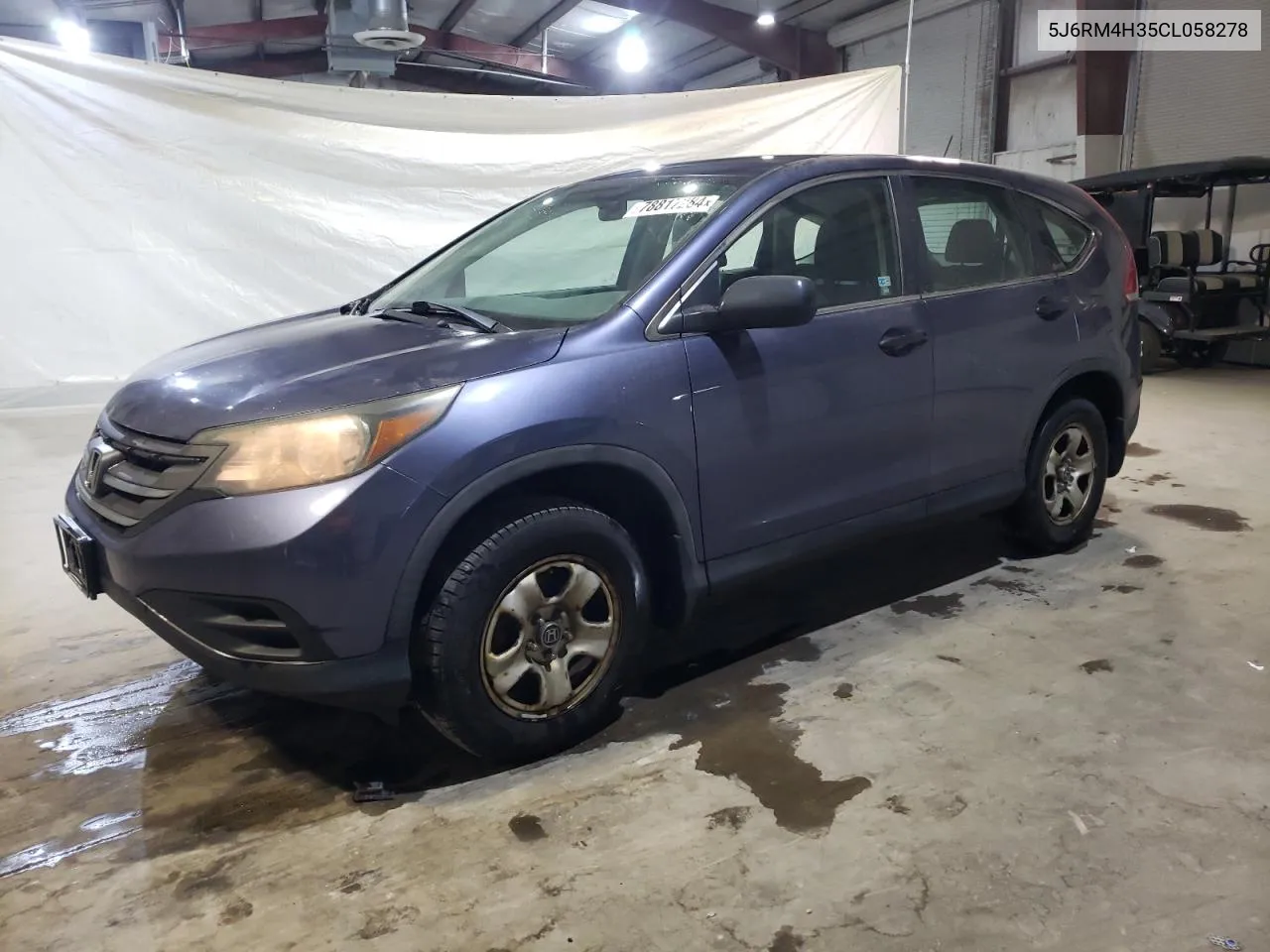 2012 Honda Cr-V Lx VIN: 5J6RM4H35CL058278 Lot: 78817284