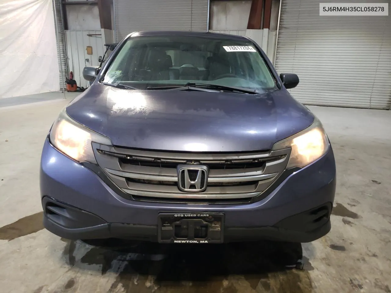 2012 Honda Cr-V Lx VIN: 5J6RM4H35CL058278 Lot: 78817284