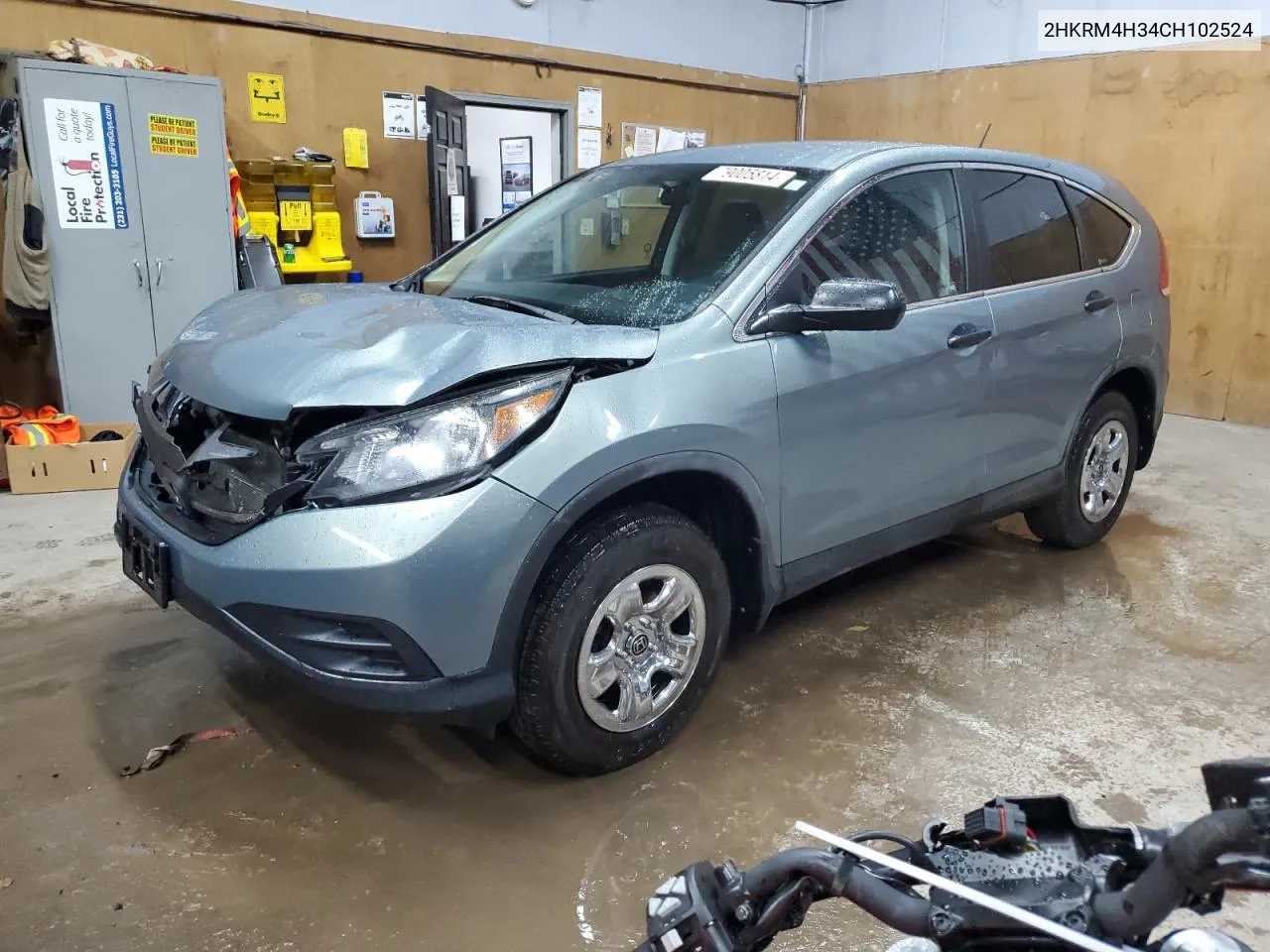 2012 Honda Cr-V Lx VIN: 2HKRM4H34CH102524 Lot: 79005814