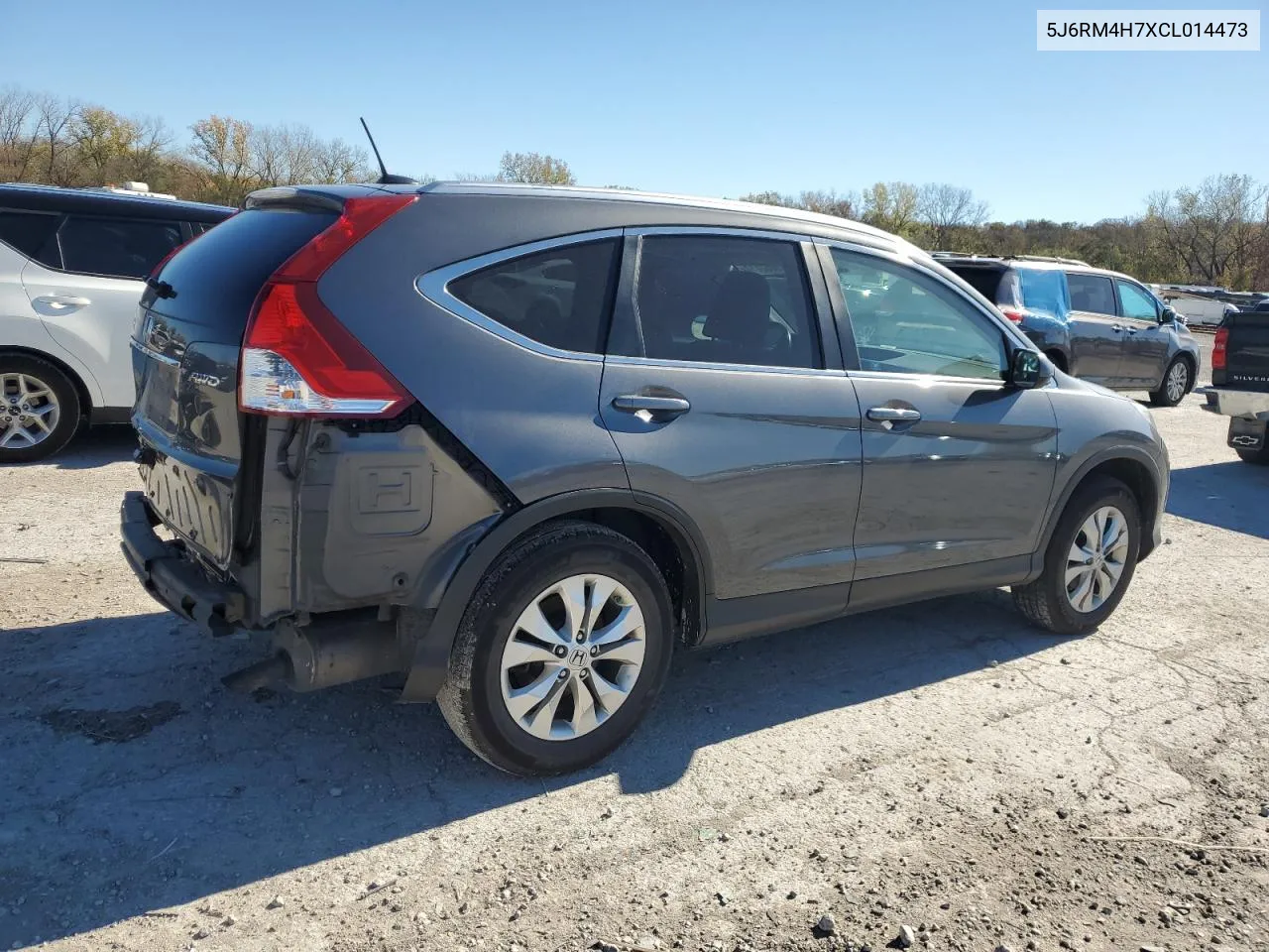 2012 Honda Cr-V Exl VIN: 5J6RM4H7XCL014473 Lot: 79082714