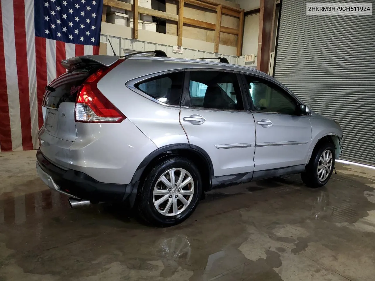 2012 Honda Cr-V Exl VIN: 2HKRM3H79CH511924 Lot: 79663234