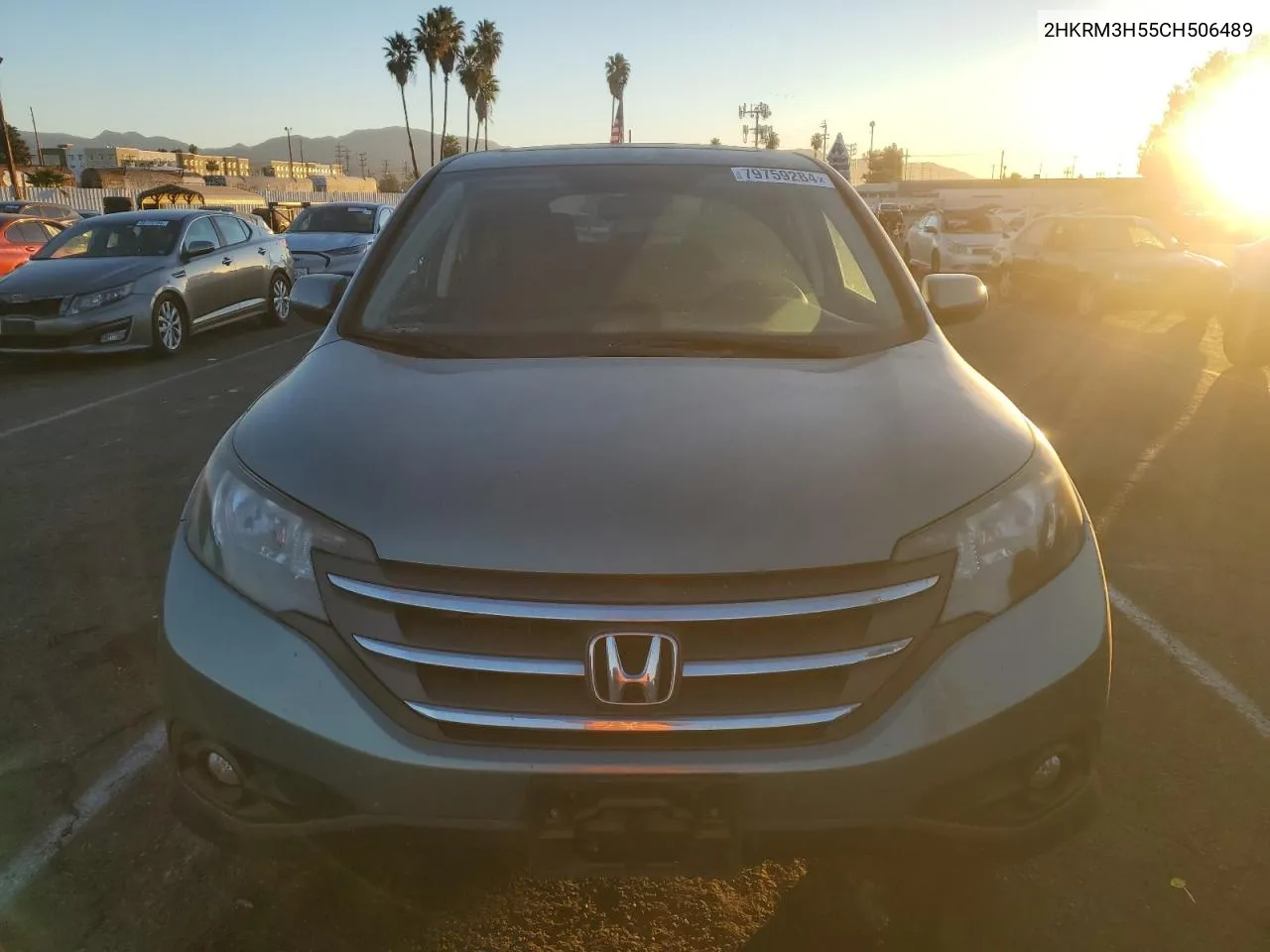 2012 Honda Cr-V Ex VIN: 2HKRM3H55CH506489 Lot: 79759284