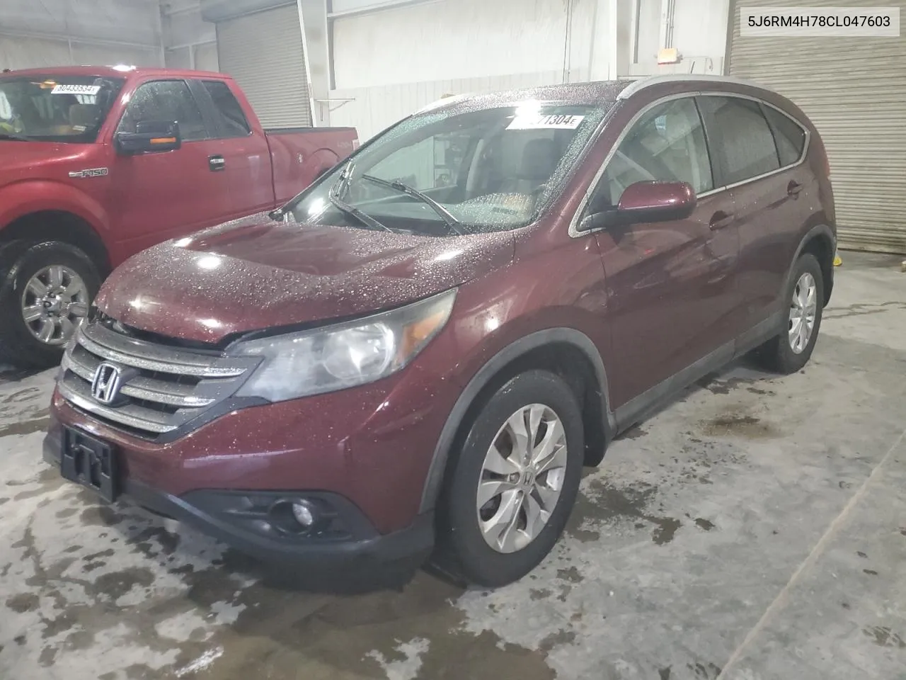 2012 Honda Cr-V Exl VIN: 5J6RM4H78CL047603 Lot: 80271304