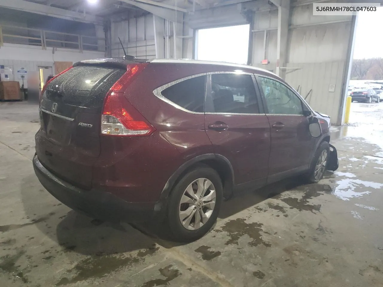 2012 Honda Cr-V Exl VIN: 5J6RM4H78CL047603 Lot: 80271304