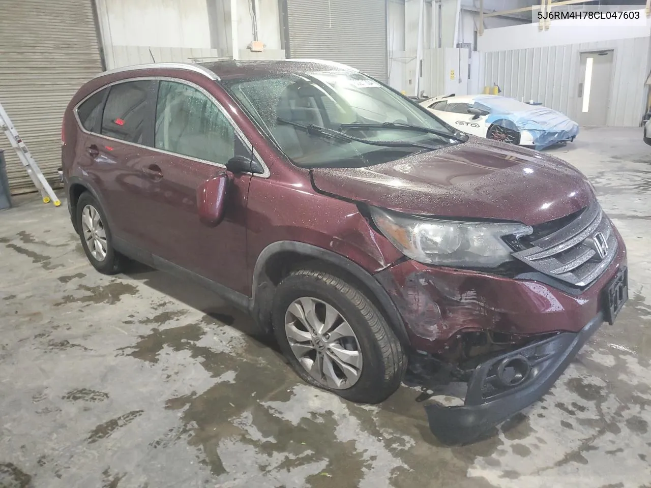 2012 Honda Cr-V Exl VIN: 5J6RM4H78CL047603 Lot: 80271304