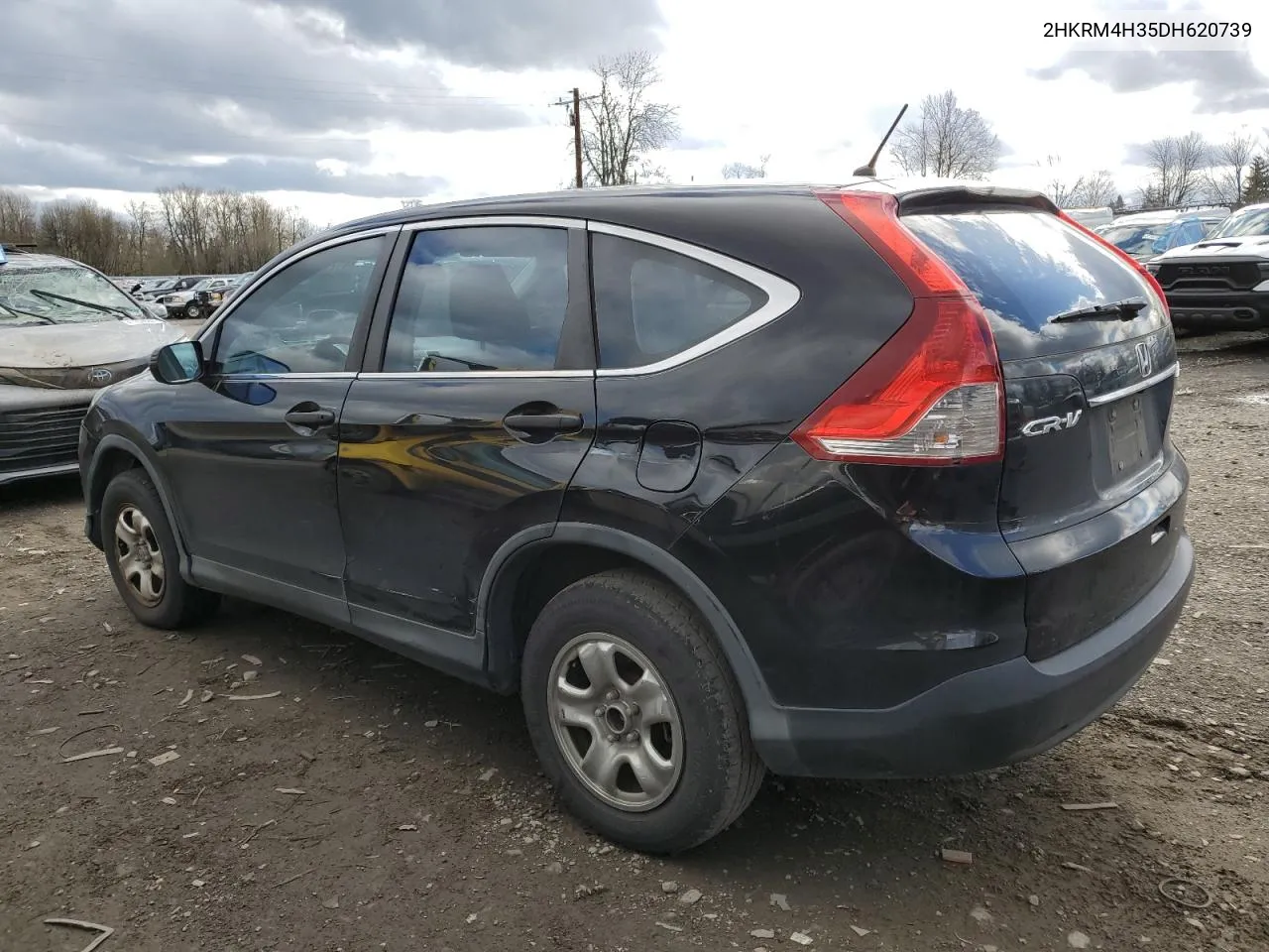 2013 Honda Cr-V Lx VIN: 2HKRM4H35DH620739 Lot: 41297814