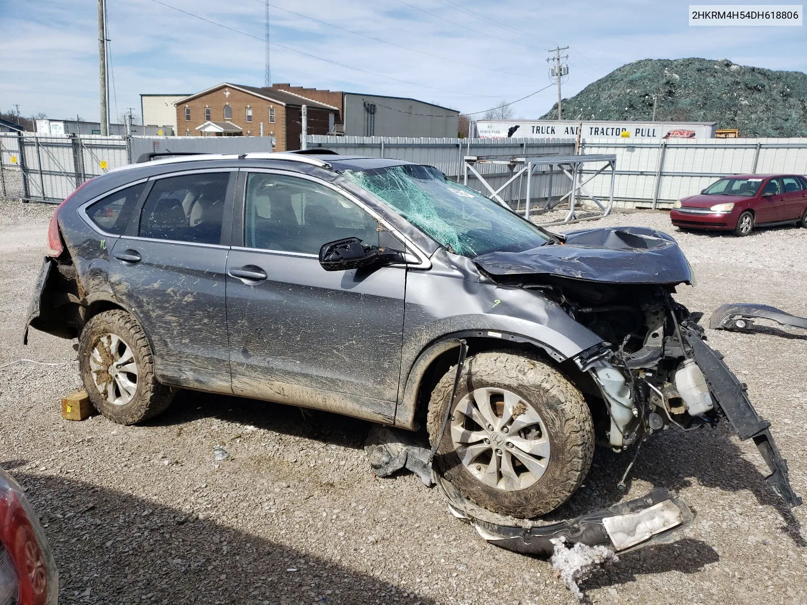 2013 Honda Cr-V Ex VIN: 2HKRM4H54DH618806 Lot: 44931254