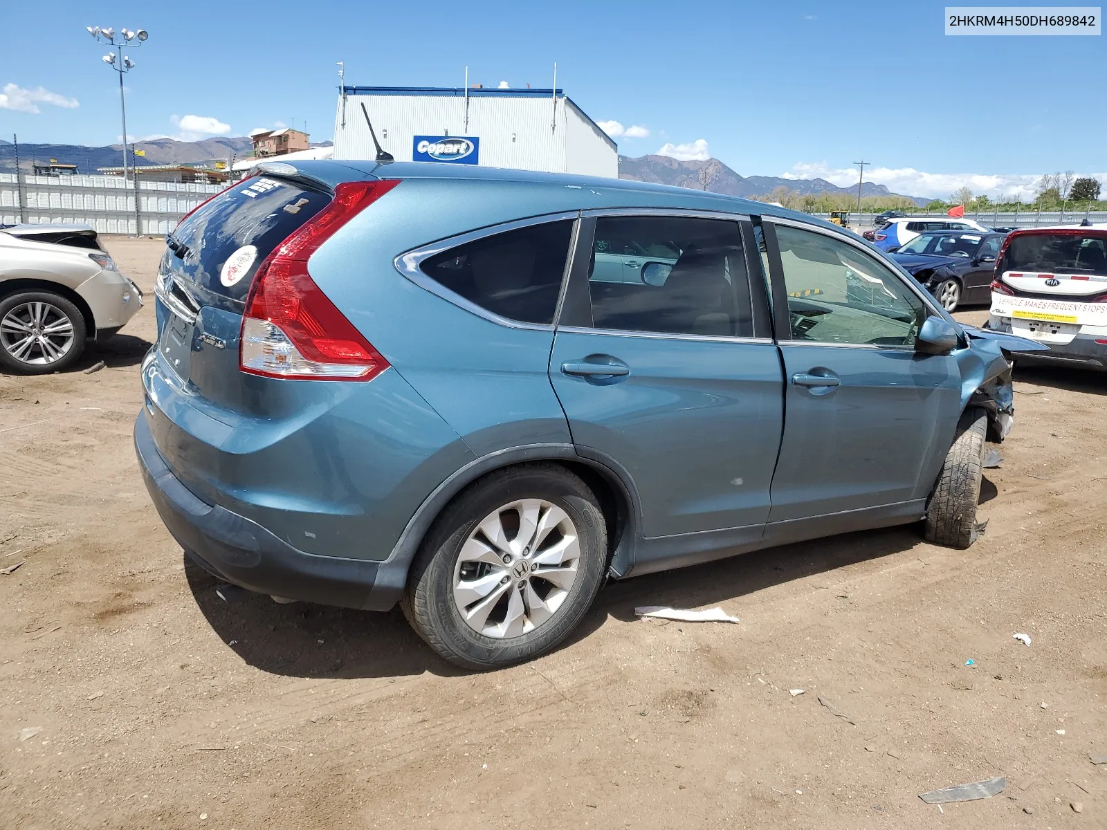 2HKRM4H50DH689842 2013 Honda Cr-V Ex