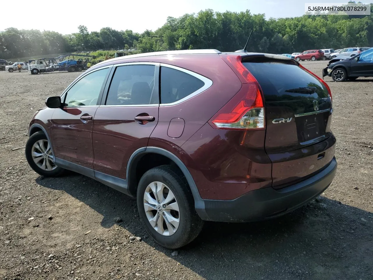 5J6RM4H78DL078299 2013 Honda Cr-V Exl