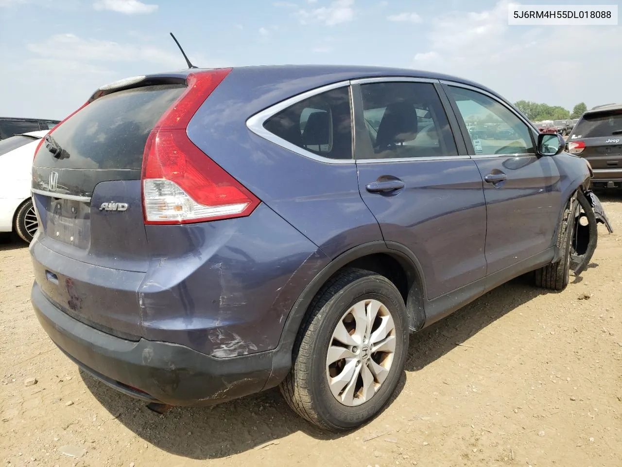 2013 Honda Cr-V Ex VIN: 5J6RM4H55DL018088 Lot: 59981094