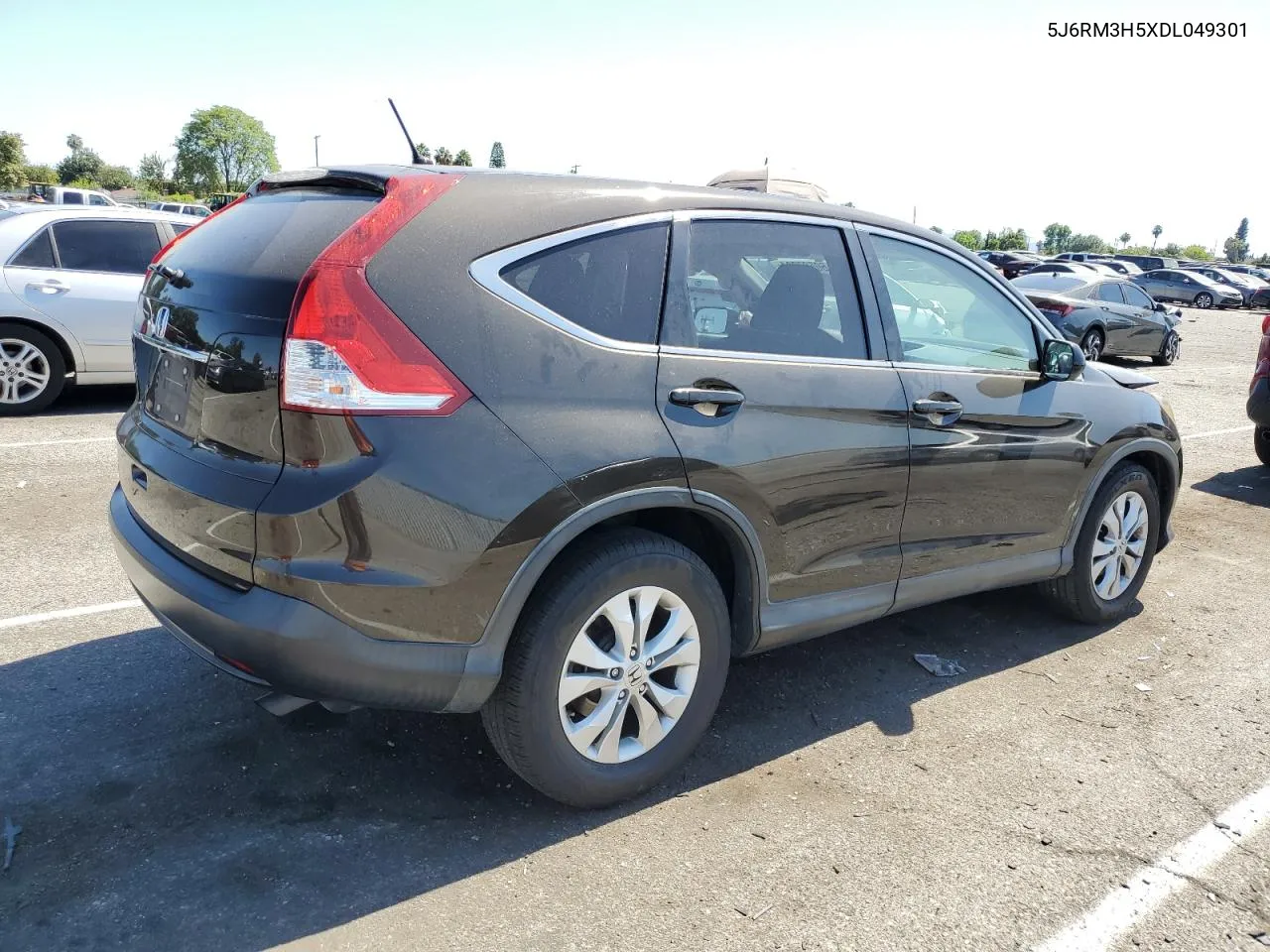 2013 Honda Cr-V Ex VIN: 5J6RM3H5XDL049301 Lot: 60507234