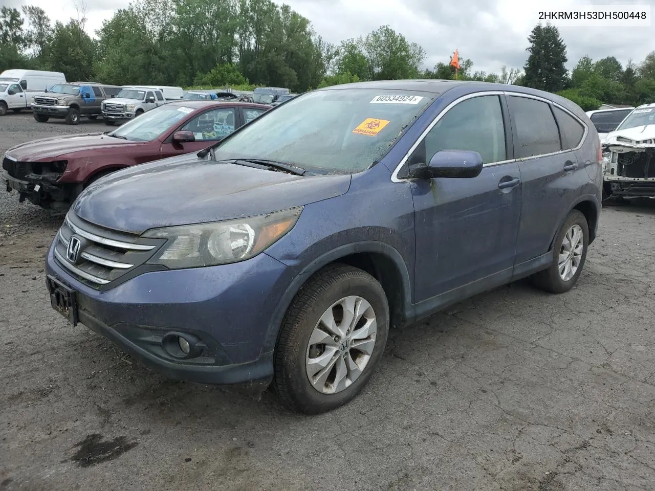 2HKRM3H53DH500448 2013 Honda Cr-V Ex