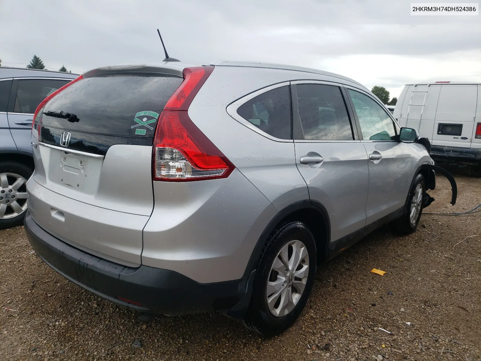 2013 Honda Cr-V Exl VIN: 2HKRM3H74DH524386 Lot: 60657174