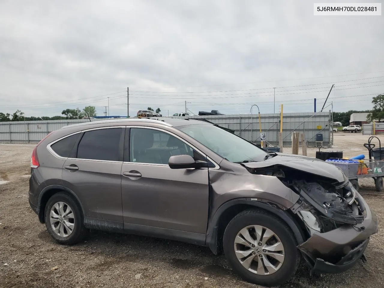 2013 Honda Cr-V Exl VIN: 5J6RM4H70DL028481 Lot: 61998544