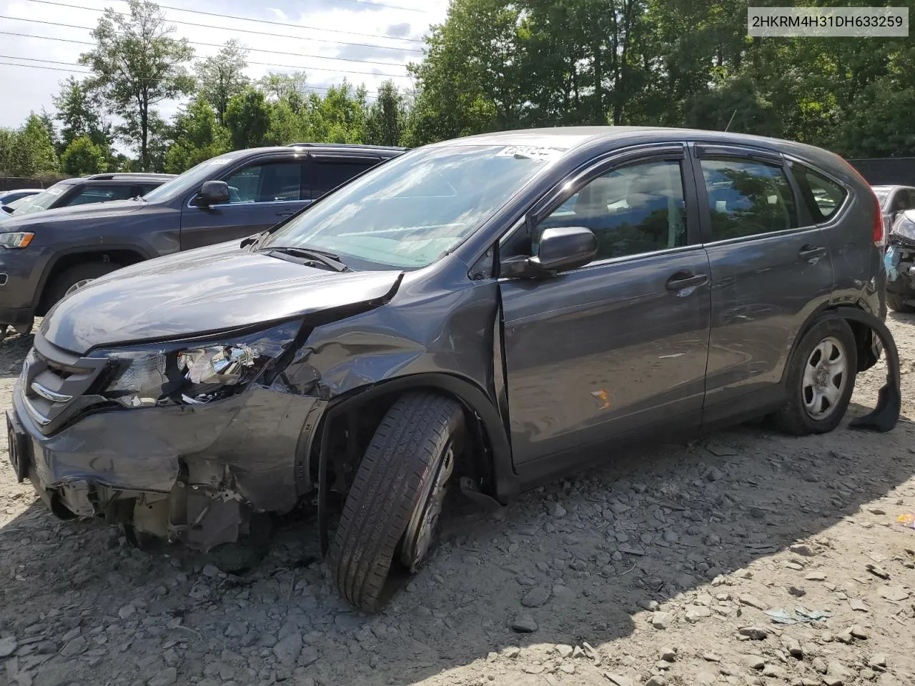 2013 Honda Cr-V Lx VIN: 2HKRM4H31DH633259 Lot: 62517344