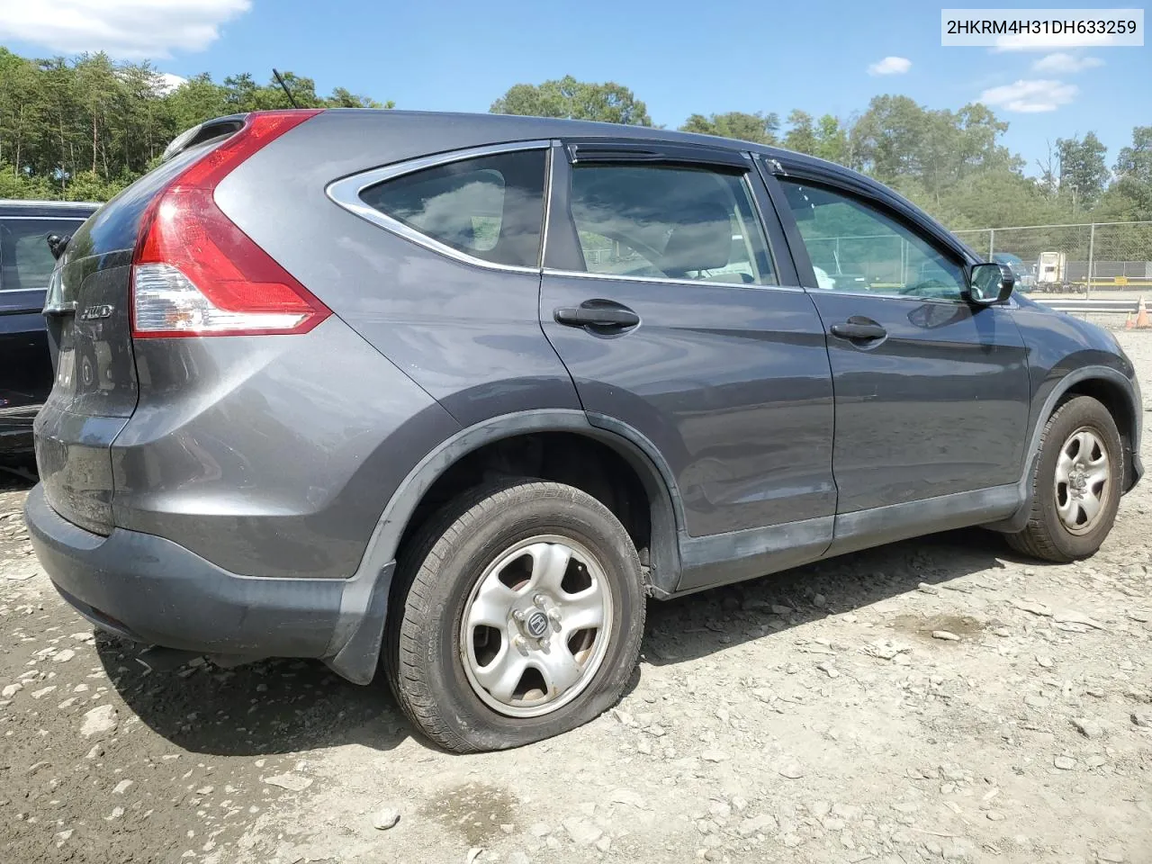 2013 Honda Cr-V Lx VIN: 2HKRM4H31DH633259 Lot: 62517344