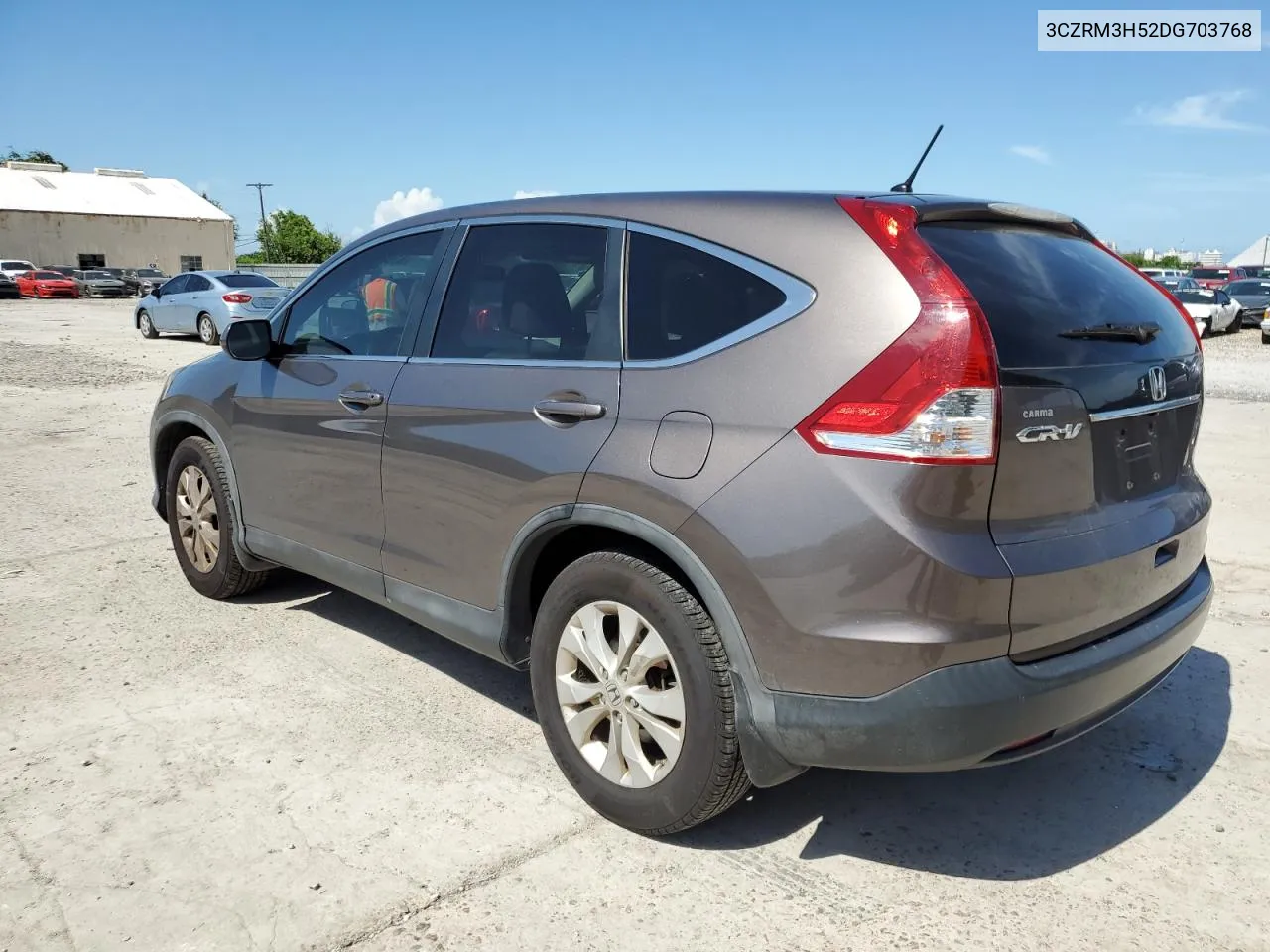 2013 Honda Cr-V Ex VIN: 3CZRM3H52DG703768 Lot: 63685434