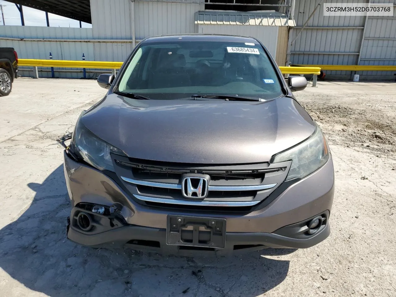 2013 Honda Cr-V Ex VIN: 3CZRM3H52DG703768 Lot: 63685434