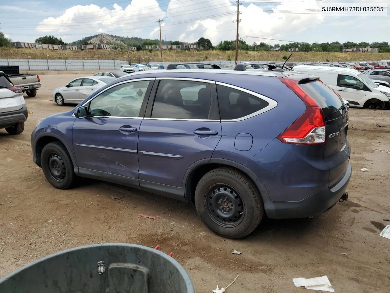 2013 Honda Cr-V Exl VIN: 5J6RM4H73DL035635 Lot: 63827744