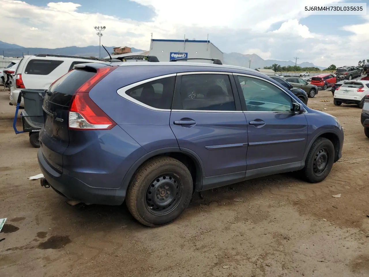 2013 Honda Cr-V Exl VIN: 5J6RM4H73DL035635 Lot: 63827744