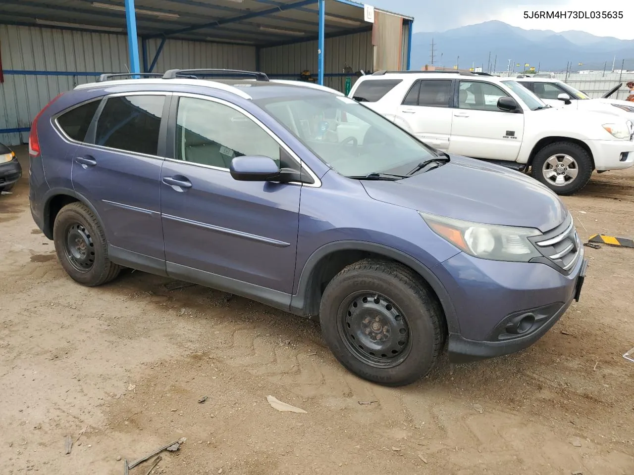 2013 Honda Cr-V Exl VIN: 5J6RM4H73DL035635 Lot: 63827744