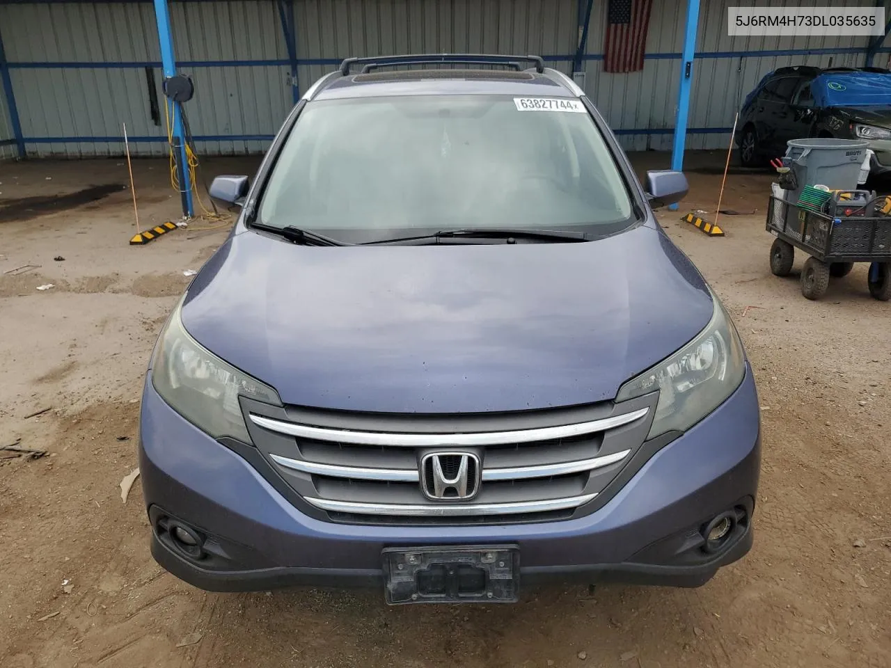 2013 Honda Cr-V Exl VIN: 5J6RM4H73DL035635 Lot: 63827744