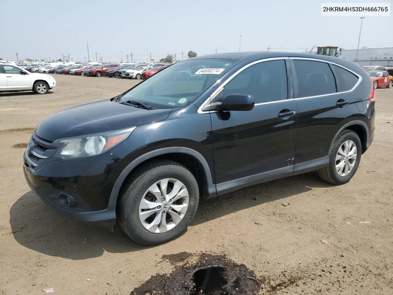 2013 Honda Cr-V Ex VIN: 2HKRM4H53DH666765 Lot: 64680274