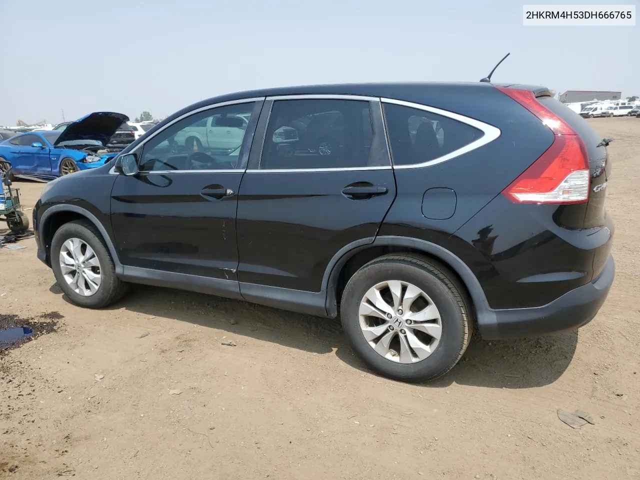 2013 Honda Cr-V Ex VIN: 2HKRM4H53DH666765 Lot: 64680274