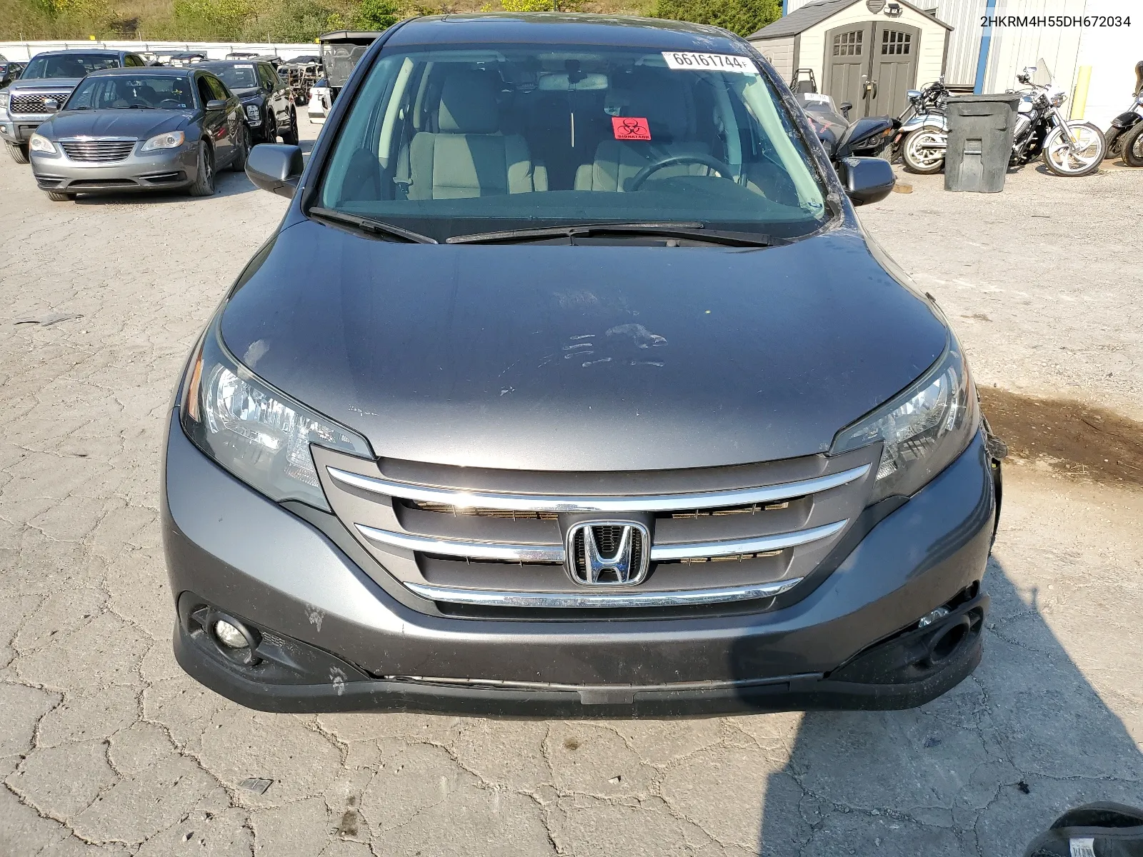 2013 Honda Cr-V Ex VIN: 2HKRM4H55DH672034 Lot: 66161744