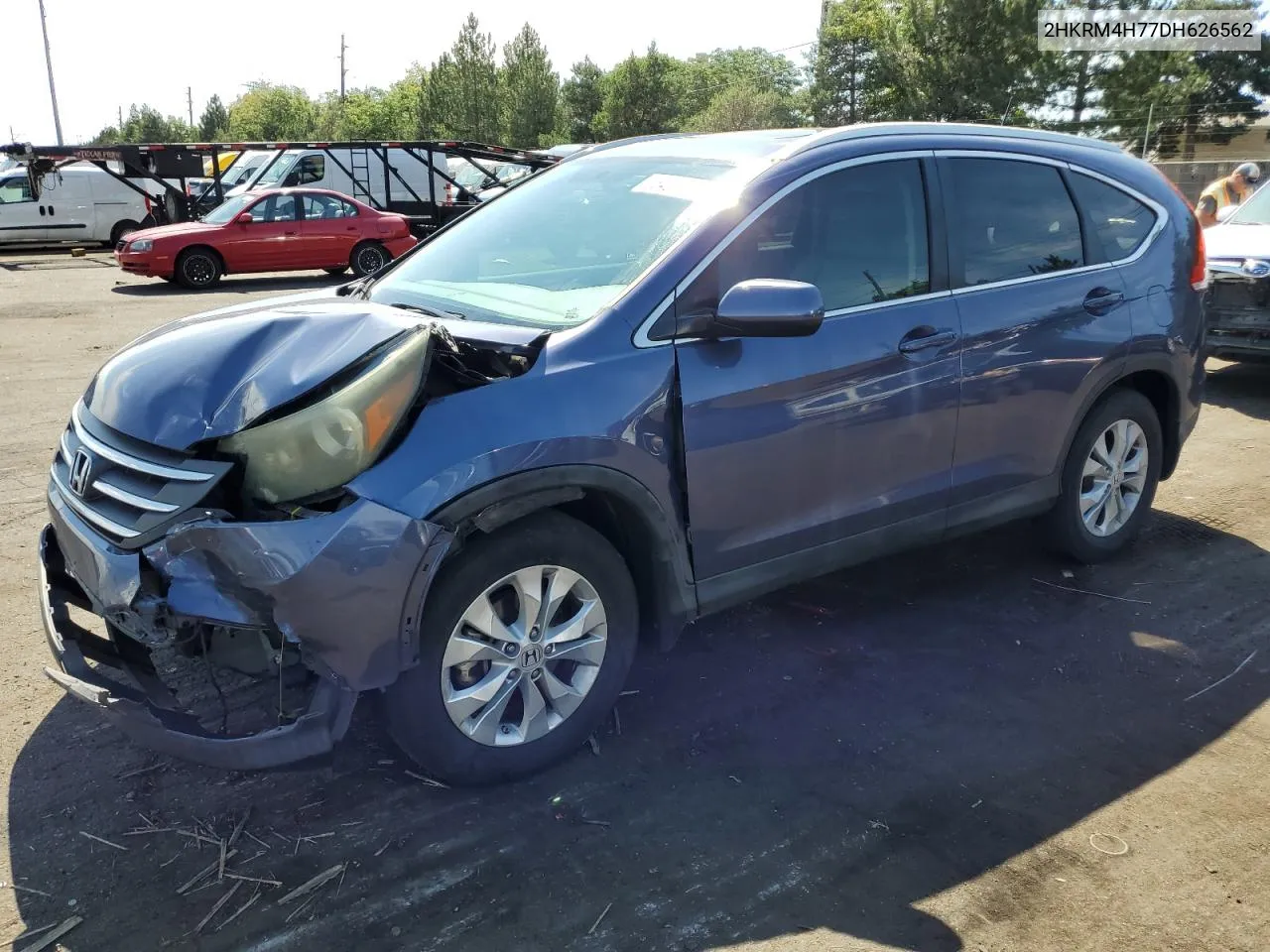 2HKRM4H77DH626562 2013 Honda Cr-V Exl