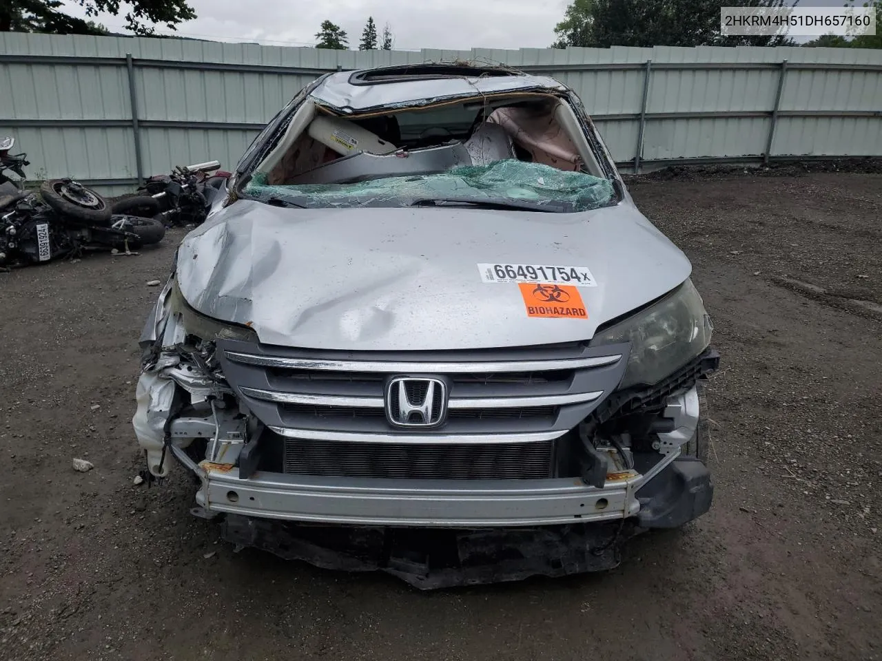 2HKRM4H51DH657160 2013 Honda Cr-V Ex