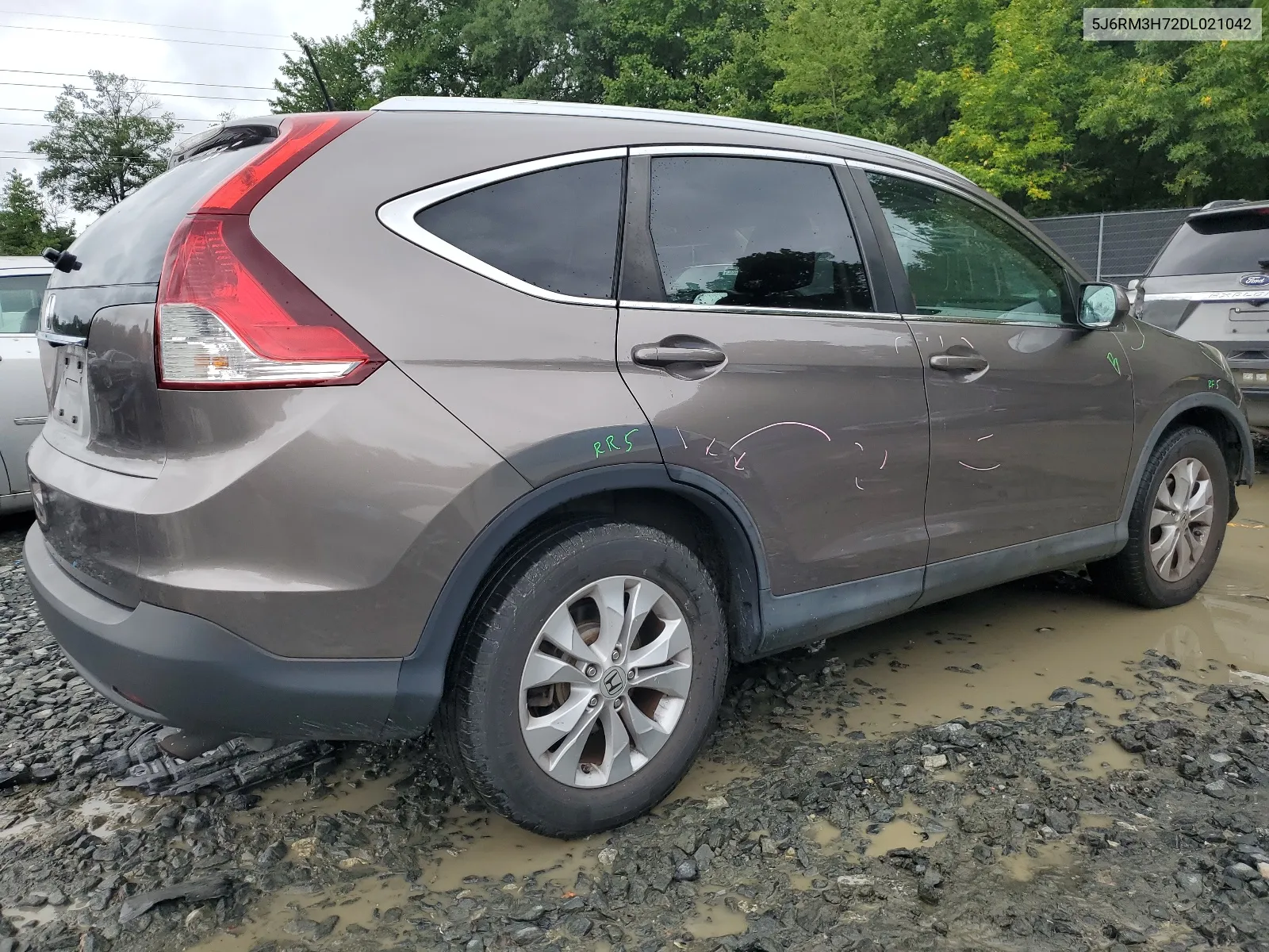 2013 Honda Cr-V Exl VIN: 5J6RM3H72DL021042 Lot: 66567294