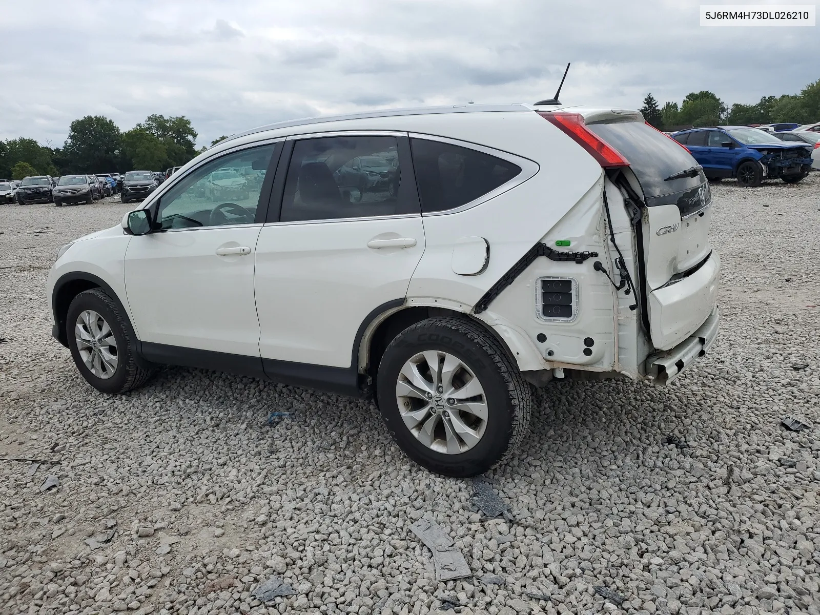 2013 Honda Cr-V Exl VIN: 5J6RM4H73DL026210 Lot: 66670844