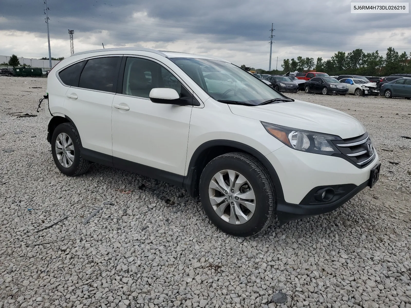 2013 Honda Cr-V Exl VIN: 5J6RM4H73DL026210 Lot: 66670844