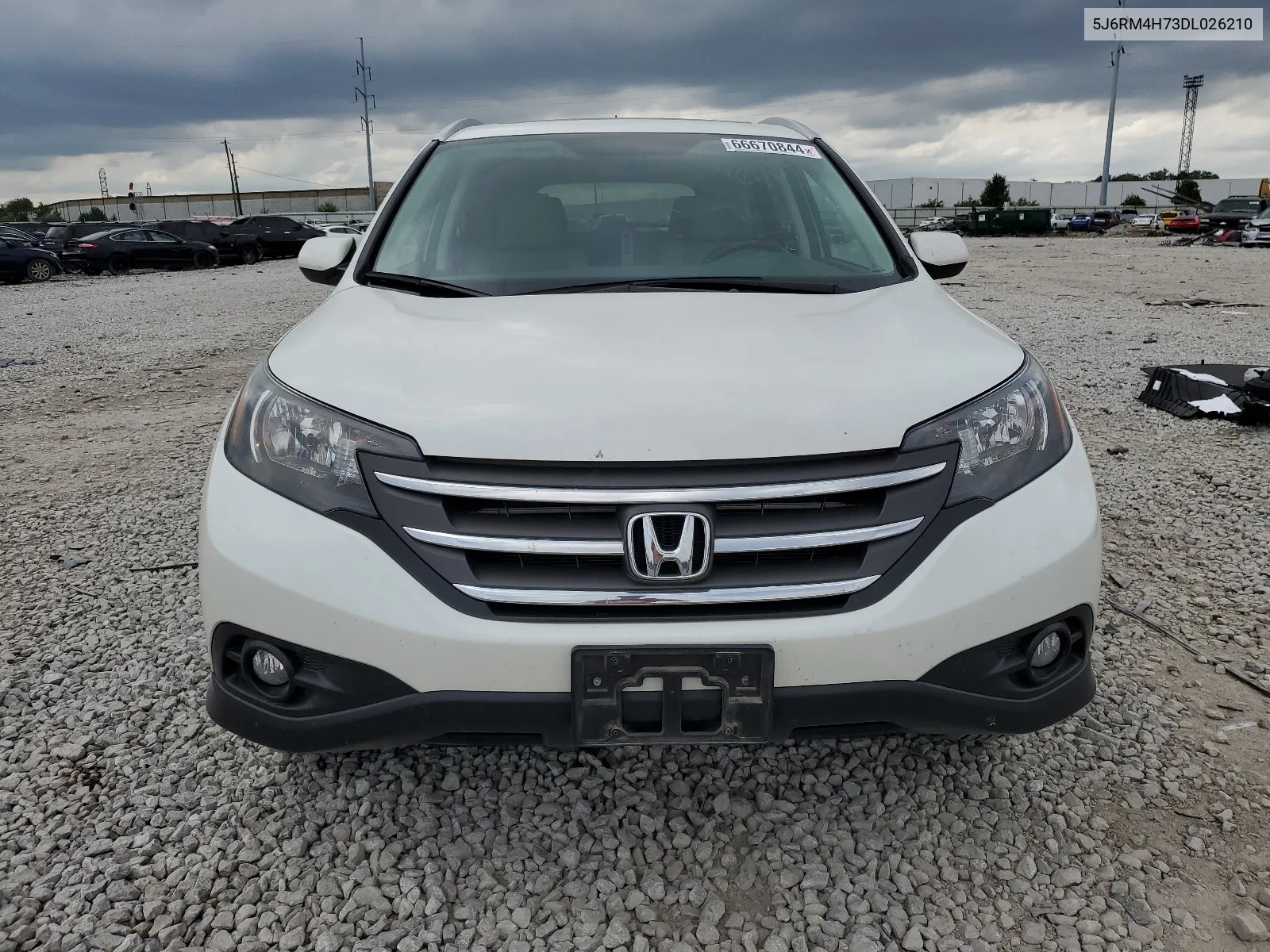 2013 Honda Cr-V Exl VIN: 5J6RM4H73DL026210 Lot: 66670844