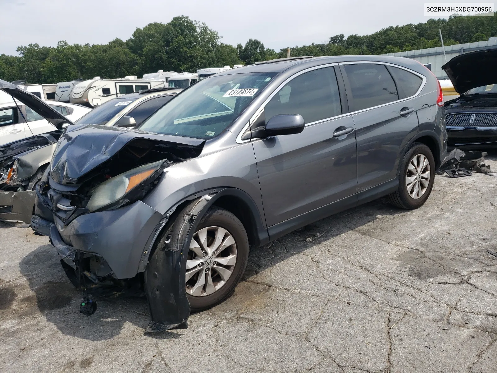 3CZRM3H5XDG700956 2013 Honda Cr-V Ex