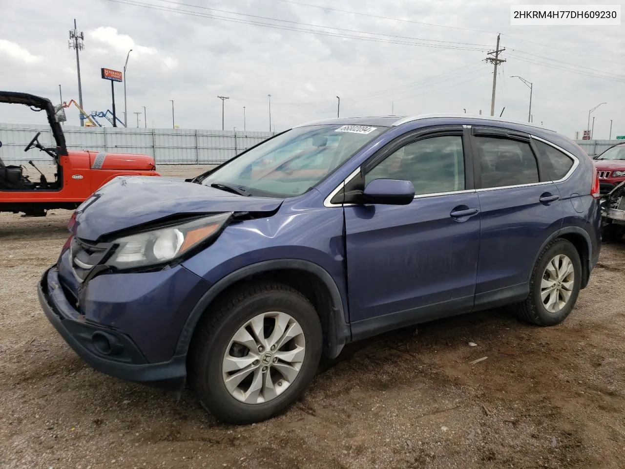 2013 Honda Cr-V Exl VIN: 2HKRM4H77DH609230 Lot: 66802094