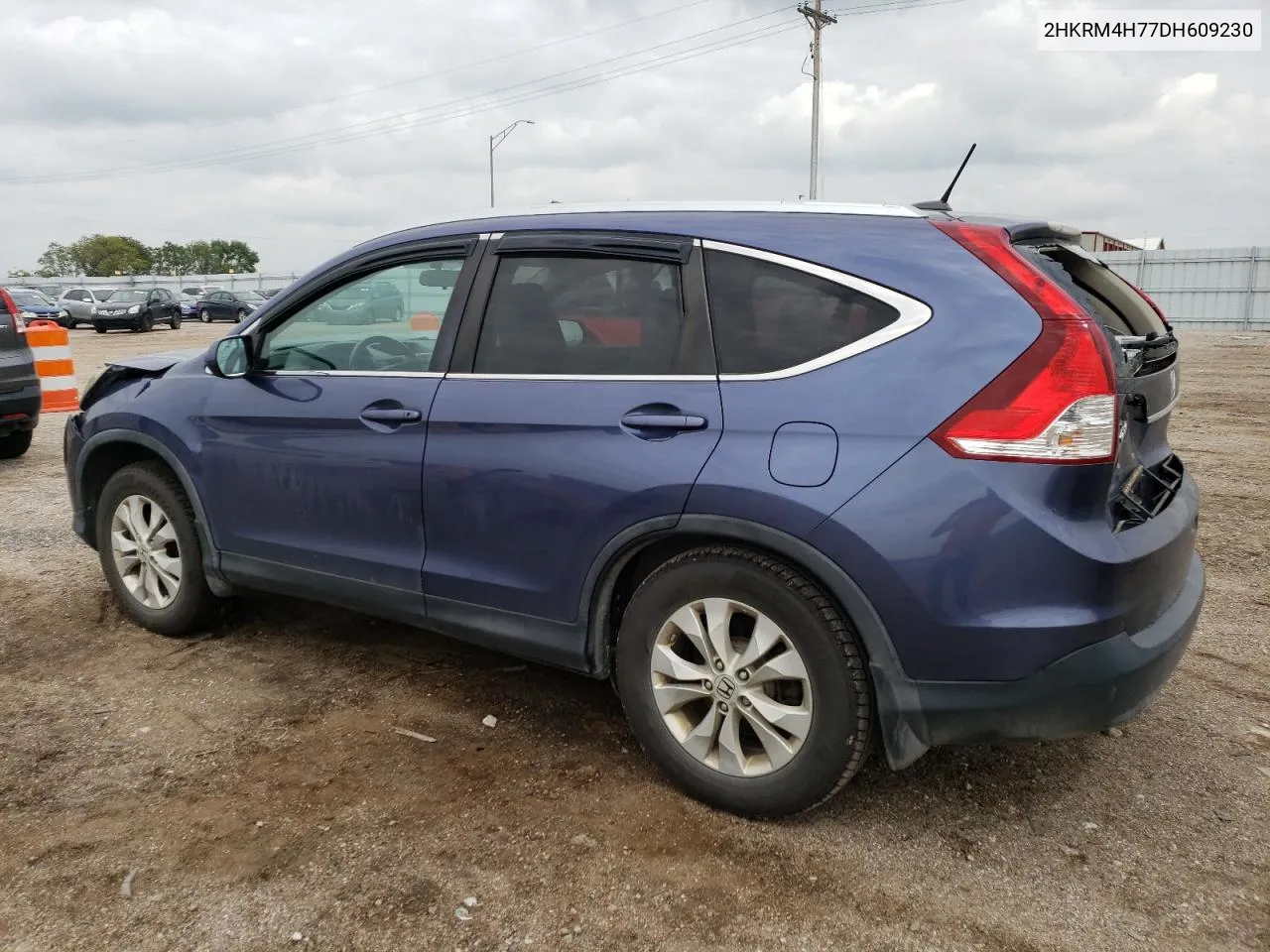 2013 Honda Cr-V Exl VIN: 2HKRM4H77DH609230 Lot: 66802094