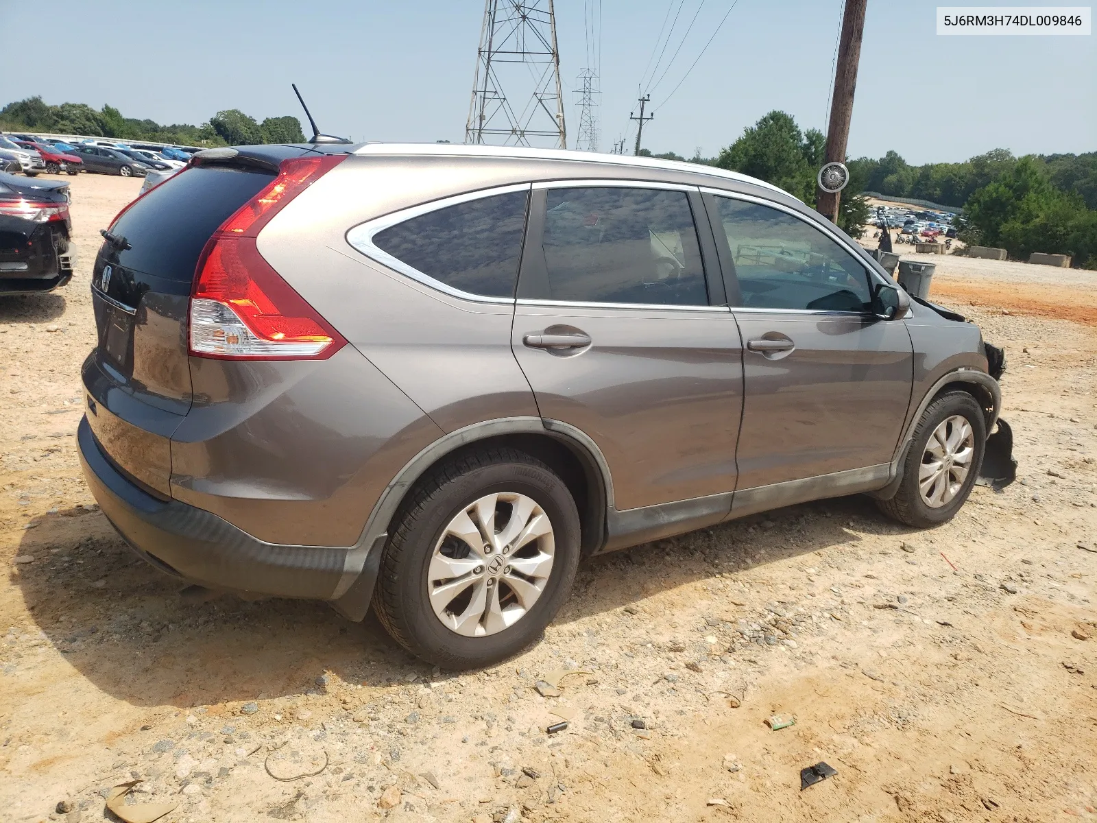 5J6RM3H74DL009846 2013 Honda Cr-V Exl